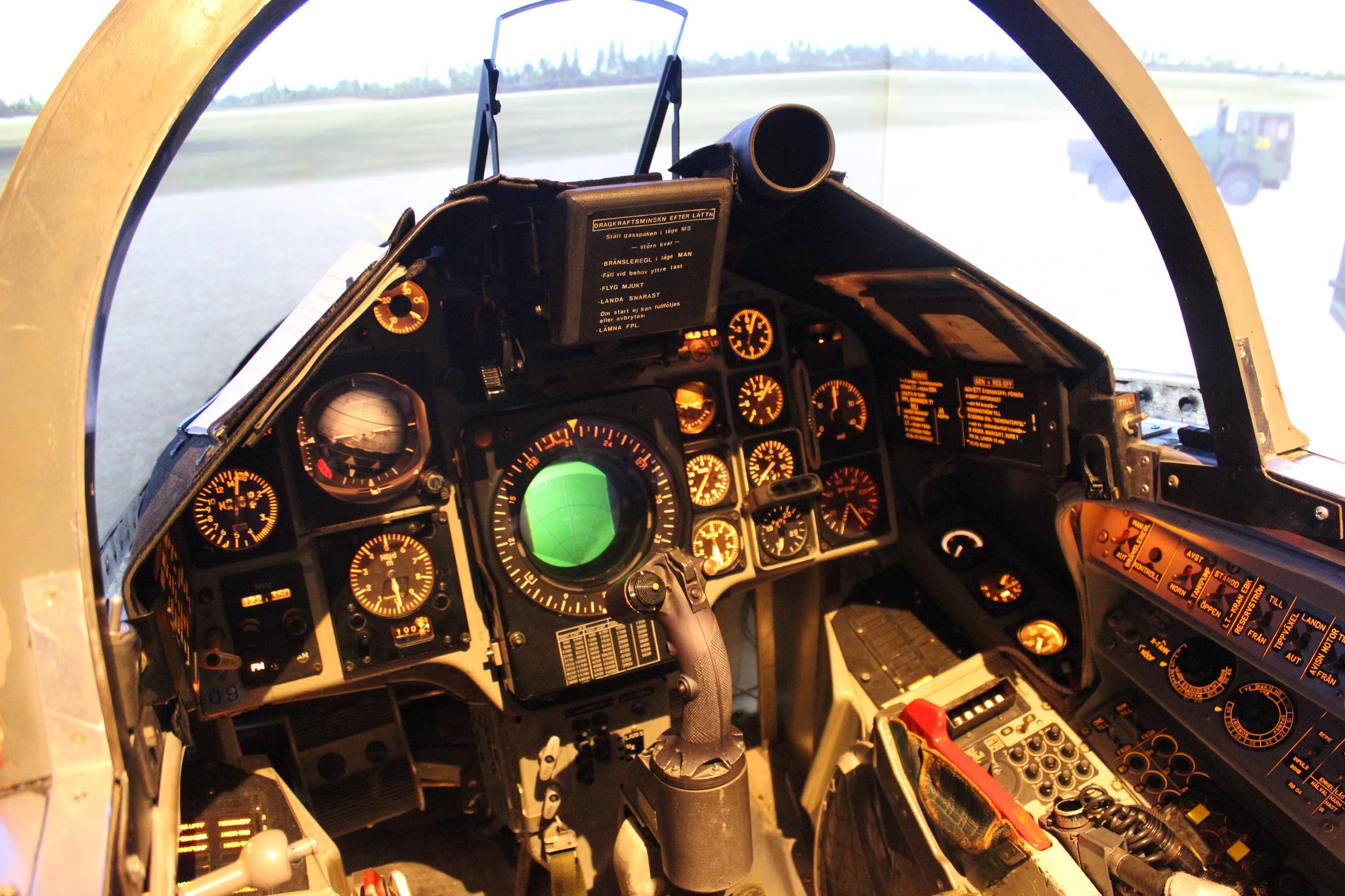 Viggen cockpit