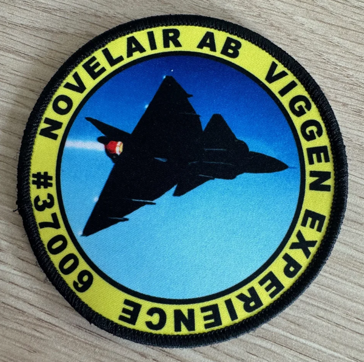 Tygmärke Viggen